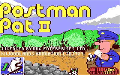 Postman Pat 2 - Screenshot - Game Title Image