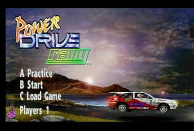 Power Drive Rally - Screenshot - Game Title Image