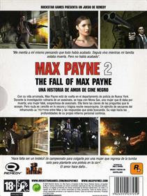 Max Payne 2: The Fall of Max Payne - Box - Back Image