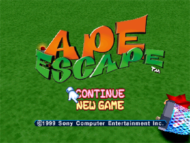 Ape Escape - Screenshot - Game Title Image