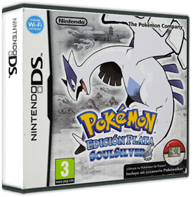 Pokémon SoulSilver Version - Box - 3D Image