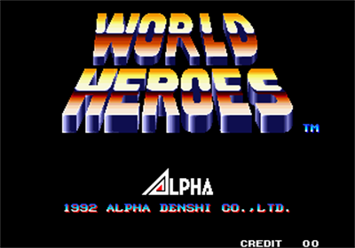 World Heroes - Screenshot - Game Title Image