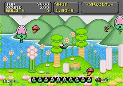 Super Fantasy Zone - Screenshot - Gameplay Image