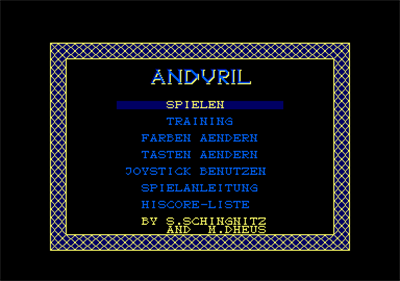 Anduril - Screenshot - Game Select Image