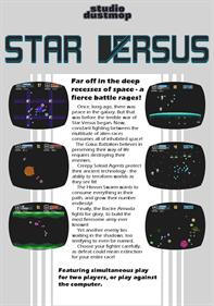 Star Versus - Box - Back Image