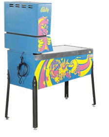 Mr. & Mrs. Pac-Man Pinball - Arcade - Cabinet