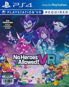 No Heroes Allowed! VR - Box - Front Image