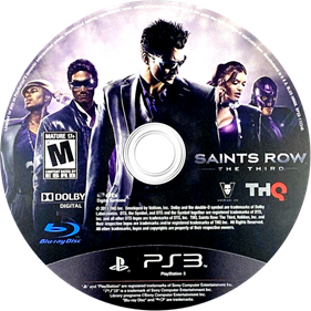 Saints Row: The Third - Disc Image