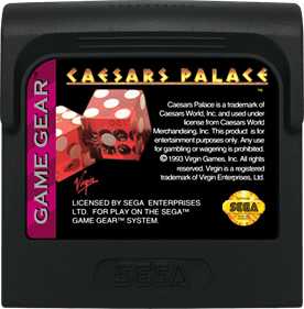 Caesars Palace - Cart - Front Image