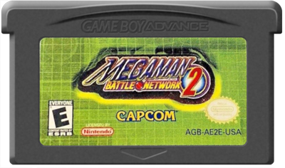 Mega Man Battle Network 2 - Cart - Front Image