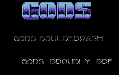 Gods Boulder Dash 2 - Screenshot - Game Title Image