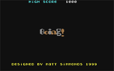Boing! - Screenshot - Game Title Image