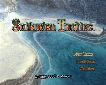 Suikoden Tactics - Screenshot - Game Title Image