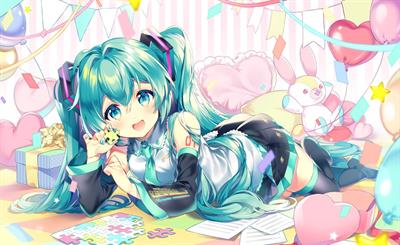 Hatsune Miku Jigsaw Puzzle - Fanart - Background Image