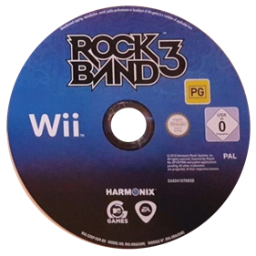 Rock Band 3 - Disc Image