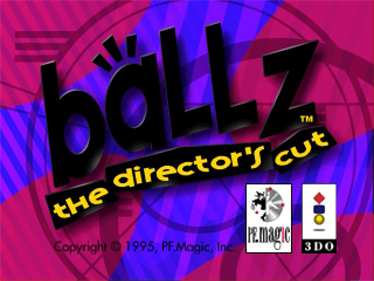 Ballz: The Director's Cut - Screenshot - Game Title Image