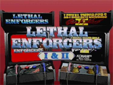 Lethal Enforcers I & II - Screenshot - Game Title Image