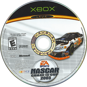 NASCAR 2005: Chase for the Cup - Disc Image