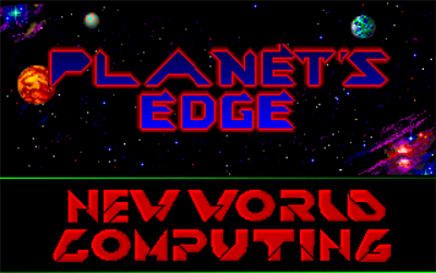 Planet's Edge - Screenshot - Game Title Image