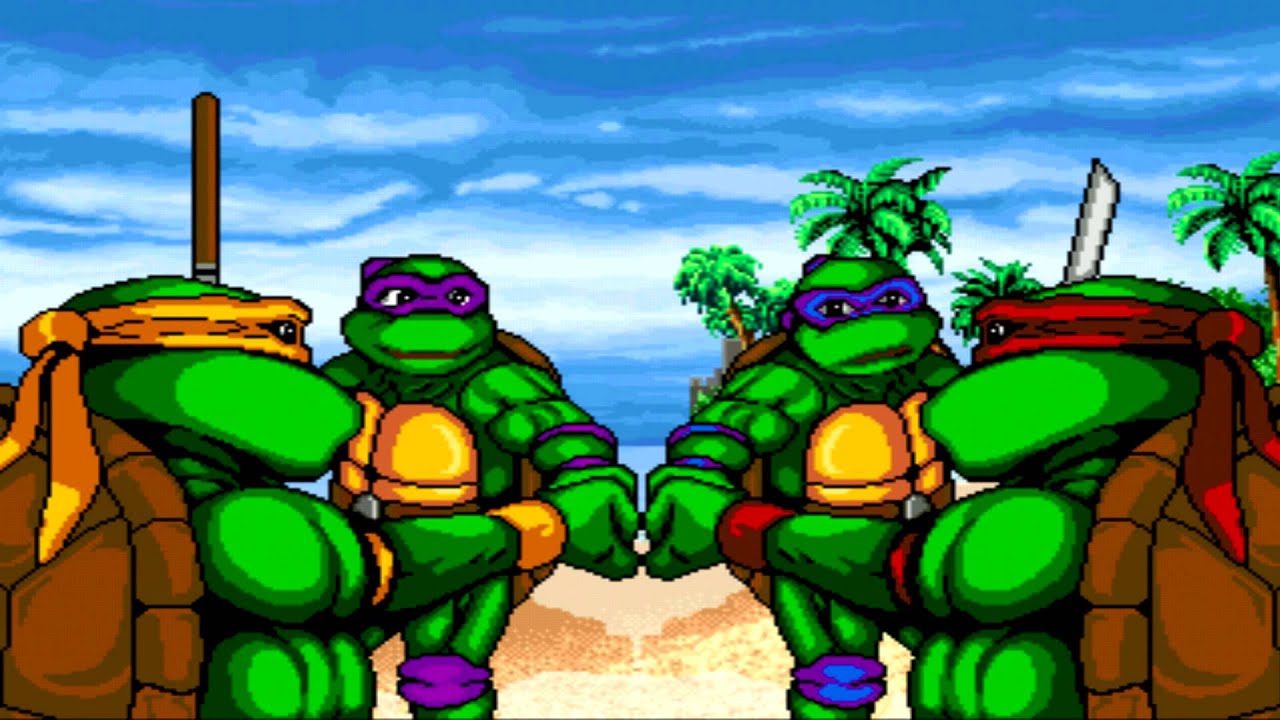 teenage mutant ninja turtles fighting games