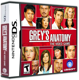 Grey's Anatomy: The Video Game - Box - 3D Image