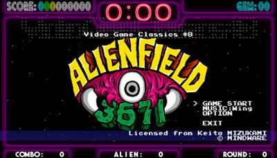 Alien Field 3671 - Screenshot - Game Title Image