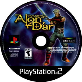 The Legend of Alon D'ar - Disc Image