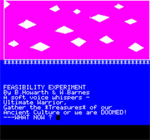 Feasibility Experiment - Screenshot - Gameplay Image