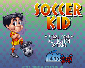 Soccer Kid - Screenshot - Game Title Image