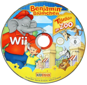 Benjamin Blümchen: Törööö im Zoo - Disc Image