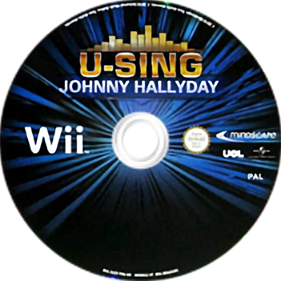U-Sing Johnny Hallyday - Disc Image