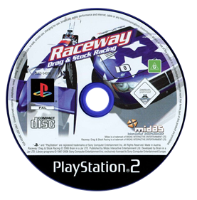 Raceway: Drag & Stock Racing - Disc Image