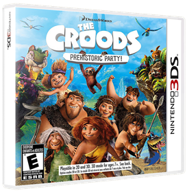 The Croods: Prehistoric Party! - Box - 3D Image