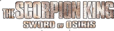 The Scorpion King: Sword of Osiris - Clear Logo Image