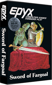 Sword of Fargoal - Box - 3D Image