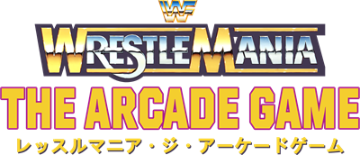 WWF WrestleMania: The Arcade Game - Clear Logo Image