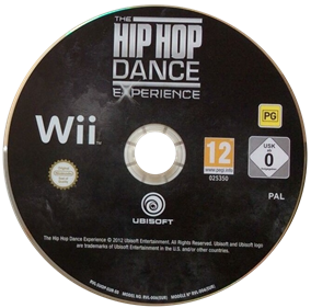 The Hip Hop Dance Experience - Disc Image