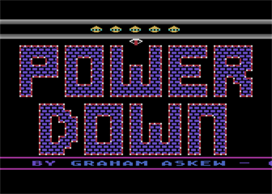 Power Down - Screenshot - Game Title Image