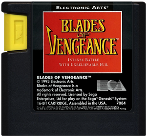 Blades of Vengeance - Cart - Front Image