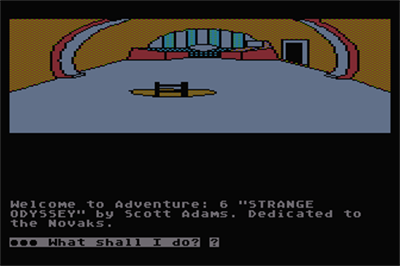 Scott Adams' Graphic Adventure #6: Strange Odyssey - Screenshot - Gameplay Image