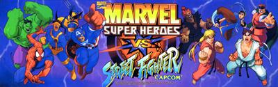 Marvel Super Heroes vs. Street Fighter - Arcade - Marquee Image