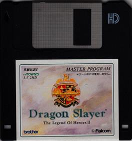 Dragon Slayer: The Legend of Heroes II - Disc Image