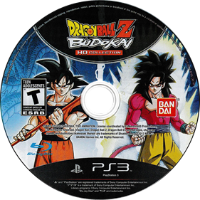 Dragon Ball Z: Budokai HD Collection - Disc Image