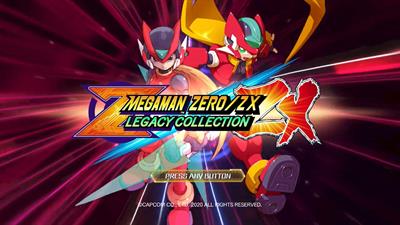 Mega Man Zero/ZX Legacy Collection - Screenshot - Game Title Image