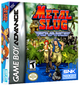 Metal Slug Advance - Box - 3D Image