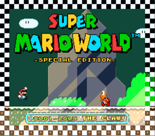 Super Mario World Special Edition - Screenshot - Game Title Image