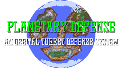 Planetary Defense: An Orbital Turret Defense System - Clear Logo Image