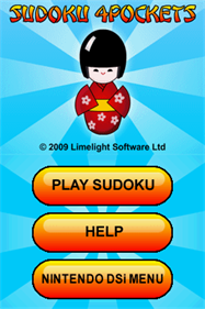 Sudoku 4Pockets - Screenshot - Game Title Image