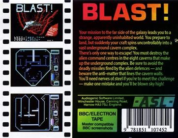 Blast! - Box - Back Image