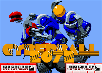 Cyberball 2072 - Screenshot - Game Title Image